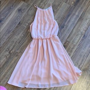 Blush pink sundress